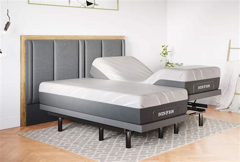 Buy Sven And Son Split King Adjustable Bed Base Frame 12” Luxury Cool