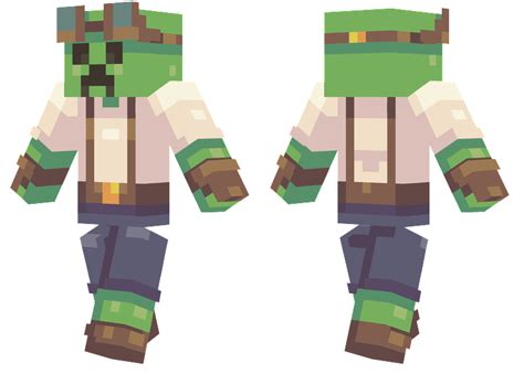 Steampunk Creeper Minecraft Skins