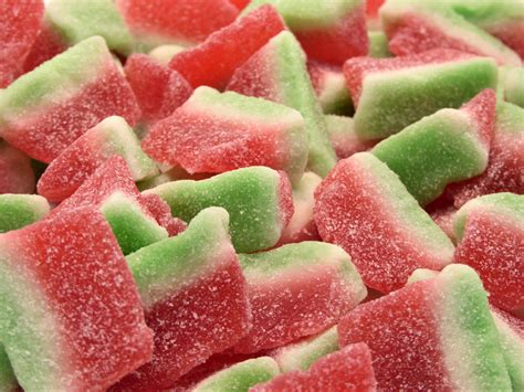 Watermelon Slices Fizzy And Sour Sweets The Sweet Scoop