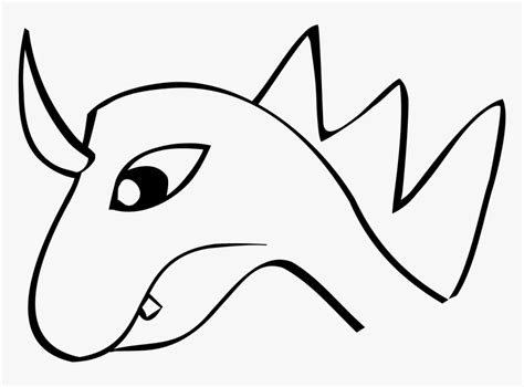 Dragon Head Clip Arts Easy Dragon Face Drawing Hd Png Download Kindpng
