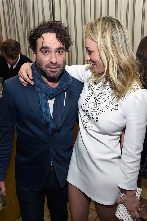 Big Bang Theorys Johnny Galecki Calls Ex Kaley Cuoco More Gorgeous