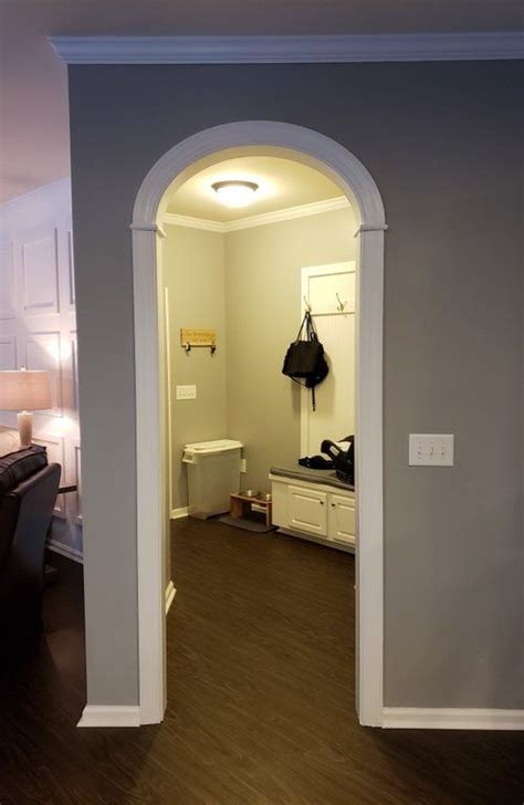 Before And After Archway Trim — Curvemakers Arch Kits Archway Molding