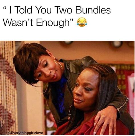 Black hair, whether natural or dyed, is often a difficult color to alter. 25 Hair Memes Every Black Woman Can Relate To in 2020 ...