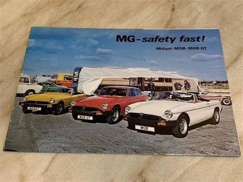 MG MIDGET MGB MGB GT Car Brochure PicClick