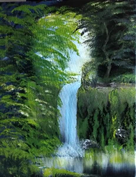 Waterfall In The Woods