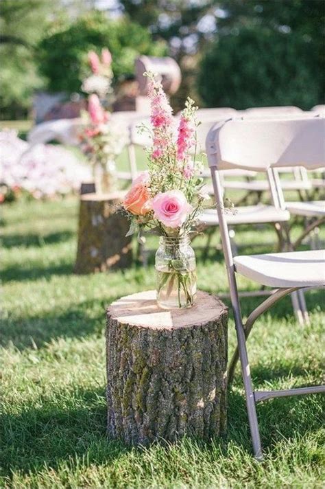 22+ Lovely Rustic Wedding Aisle Decorations / 28 Country Rustic Wedding