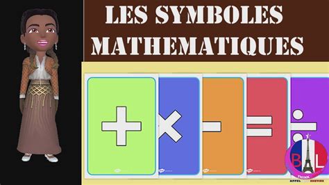 Learn French Mathematical Symbolsles Symboles Mathématiques Youtube