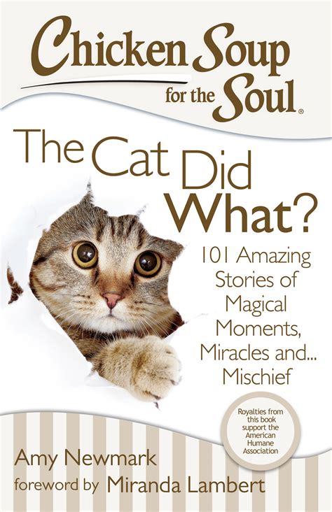 Some stories really touched my heart while some seemed really in 1990,he shared with author mark victor hansen his idea for the chicken soup for the soul series. CHICKEN SOUP FOR THE SOUL TO DONATE 6000 POUNDS OF PET ...