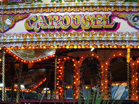 Carousel Ride Lights Free Stock Photo Public Domain Pictures
