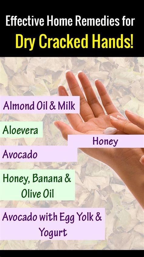 5 Effective Home Remedy For Dry Cracked Hands Dry Cracked Hands