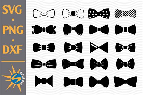 Bow Tie Svg Png Dxf Digital Files Include By Svgstoreshop Thehungryjpeg