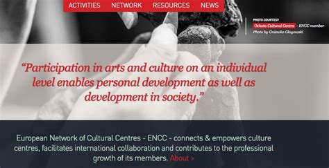The European Network Of Cultural Centres Encc Stresses Participation Download Scientific