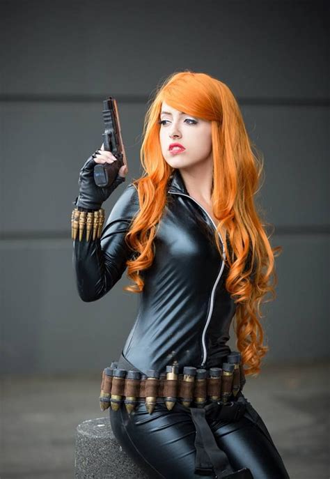Lily On The Moon Ophélie Jones Cosplay As Black Widow Black Widow Cosplay Batgirl Cosplay
