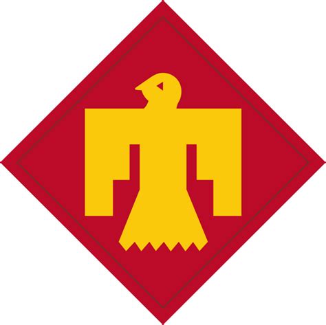 45th Infantry Division Of Us Army Also Known As Thunderbirds