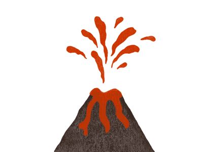 Animated Clipart Of Volcanoes