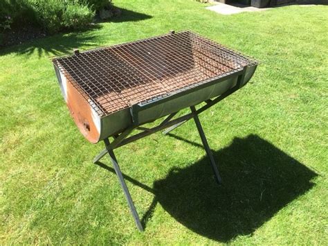 Large Barbecue Traditional Half Oil Drum In Winchester Hampshire