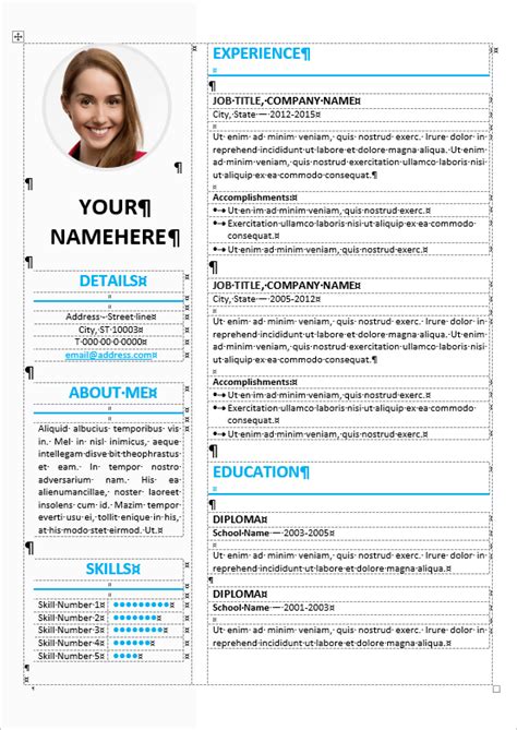 This ms word resume template is simple, clean, and easily editable. Ikebukuro Elegant Resume Template