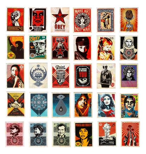 Facing The Giant Shepard Fairey Postcard Box Set Available Today