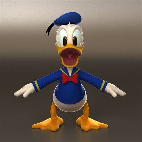 3ds Max Donald Duck
