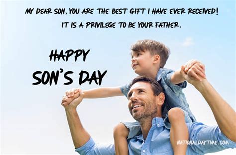Happy National Sons Day Wishes Quotes Messages Images Captions