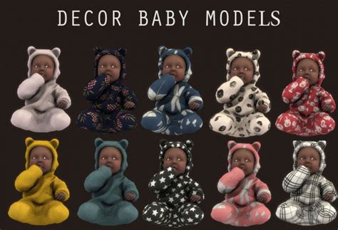 Leo 4 Sims Baby Models Sims 4 Downloads