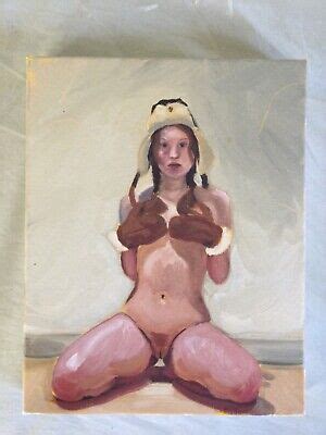 Nude Portrait Erotic Classical Art Original Oil Painting Anderson Rocha