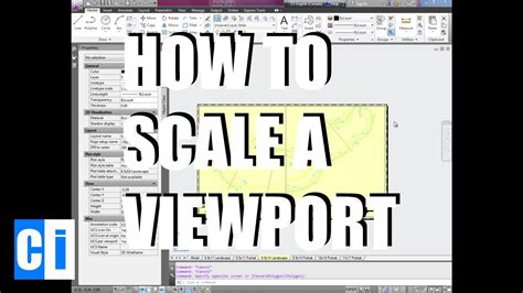 Autocad How To Scale Viewport Youtube