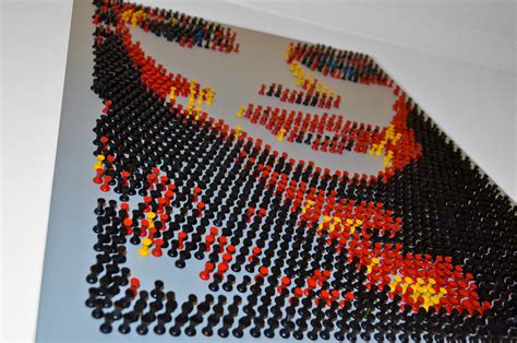 Push Pin Craft Art On Behance