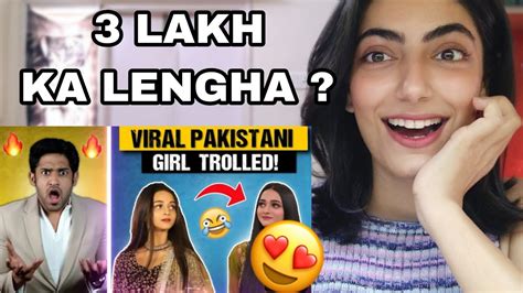 Thugesh Pakistani Viral Dance Girl Trolled 🤣 Reaction Youtube