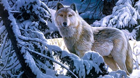 1179x2556px Free Download Hd Wallpaper Wildlife Wolf White Wolf