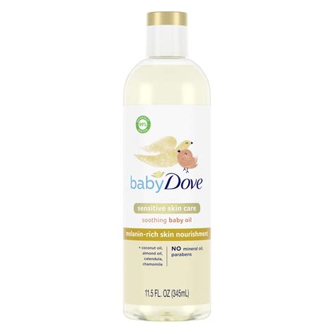 Baby Dove Melanin Rich Skin Nourishment Baby Oil Sensitive Baby Care 11