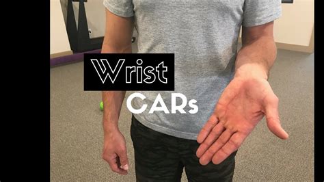 Wrist Car Controlled Articular Rotation Youtube