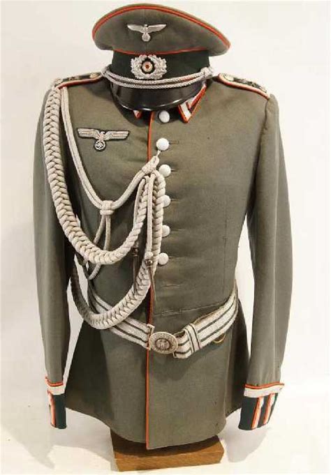 German Wwii Artillery Officer Dress Uniform