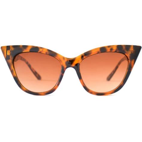 High Fashion Cat Eye Style Inspired Sunglasses 37 Liked On Polyvore Featuring Accessories