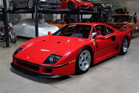 The ferrari f40 retail price set records, but so did its resale price. Used 1990 Ferrari F40 For Sale ($1,425,995) | San Francisco Sports Cars Stock #P16015