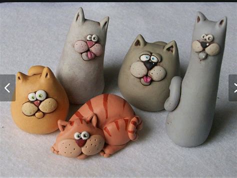 Pin By Janice Lefrancois On Cake Decorating Polymer Clay Cat Polymer