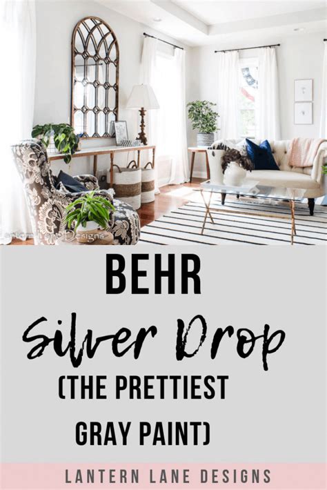 Behr Silver Drop The Perfect Gray Paint Color For Any Room In Your