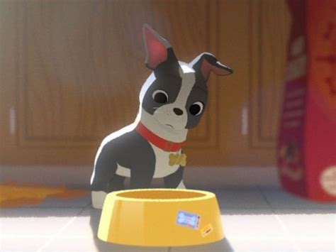 Meet Winston The Dog From Disneys New Short Feast The Disney Blog