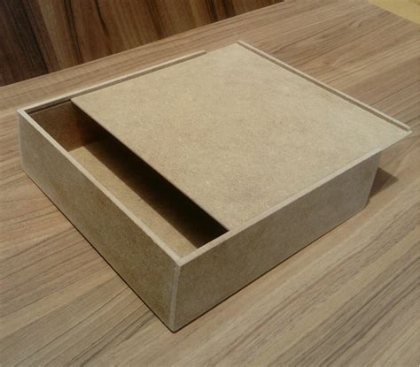 10 Cajas De Madera Mdf 25x25x7cm Envío Gratis