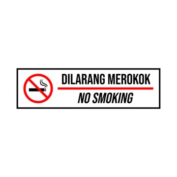 Dilarang Merokok No Smoking Merokok Cigarette Png Transparent Image And Clipart For Free Download