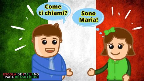 Presentarsi E Chiedere Il Nome ConversaÇÃo Em Italiano Come Ti