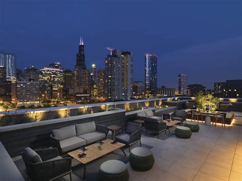 The Rooftop At Nobu Hotel Chicago Has It All