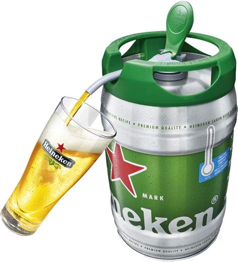 Barril De Chopp Heineken 5 Litros Br Bebidas Alcoólicas