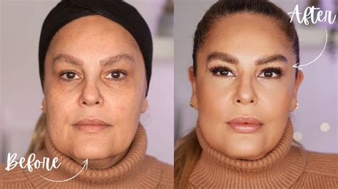 Soft Glam Makeup On Mature Skin Using Drugstore Makeup Festive Makeup