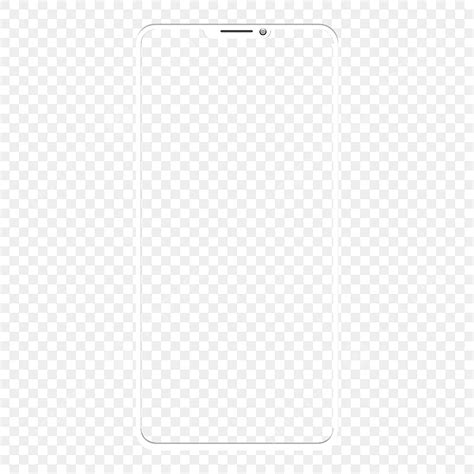 Smartphone Blank Vector Png Images White Android Smartphone Mockup