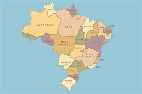 Estados Do Brasil Quais São Capitais Siglas Mapas E Dados
