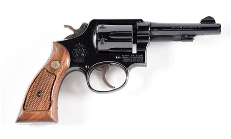 Lot Detail C Smith And Wesson Model 10 5 Double Action Revolver