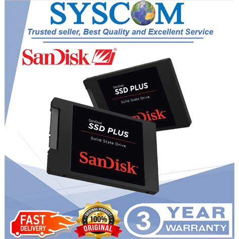 120 gb ssd harddisk arıyorsan site site dolaşma! Sandisk SSD Plus - 120GB/240GB/ Bracket 2.5" | Shopee Malaysia