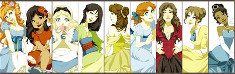 Alice Belle Fa Mulan Tiana Wendy Darling And 5 More Alice In