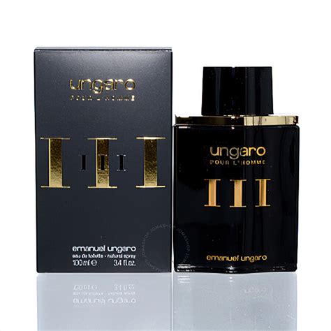 Emanuel Ungaro Ungaro Mens Iii Edt Spray 34 Oz 100 Ml 8034097956928